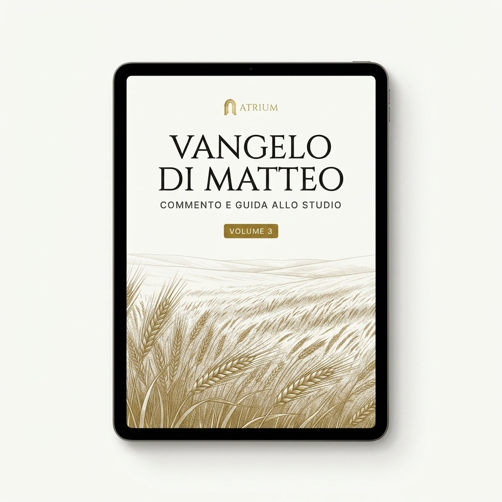 Vangelo di Matteo — commento e guida allo studio — 02_epub_copertina.jpeg